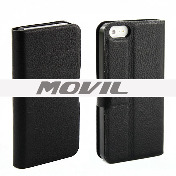 NP-1964 PU  leathe funda para Apple iPhone 5s -1